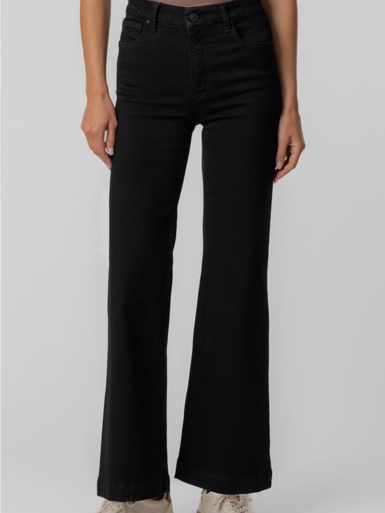 Kut from the Kloth Denim - Kut from the Kloth Black Wide Leg Jeans